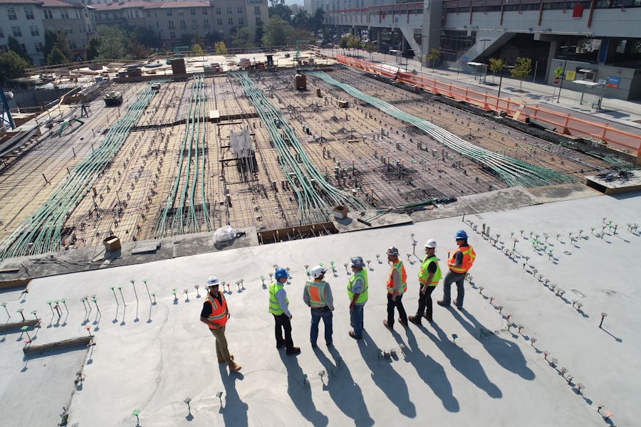Construction site supervision for a homeowner abroad