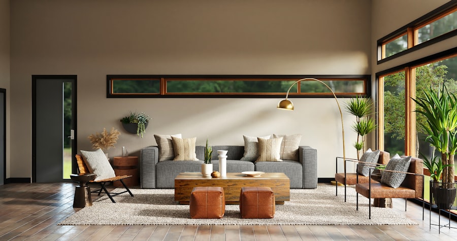 Premium turnkey interior with modern finishes